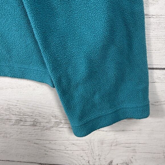 LL Bean Womens Size Large Blue Fleece pullover sweater - Picture 2 of 5